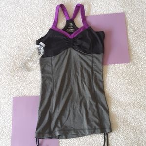 MPG Grey racerback workout tank